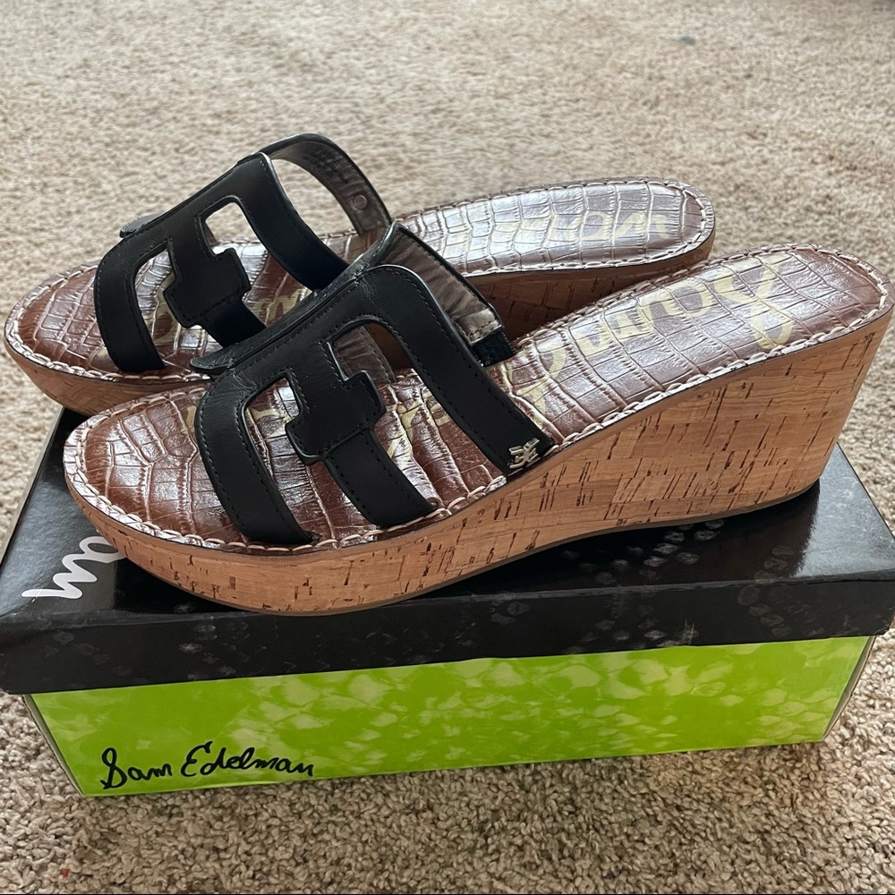Sam Edelman Regis platform wedge SZ 11 NEW